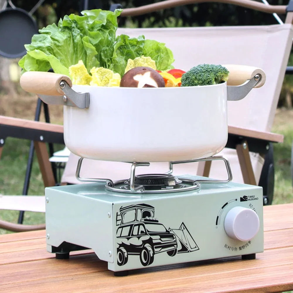 Cassette Portable Gas Butane Stove 2100W with Piezo Ignition J437547