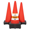 Orange PVC Plastic Traffic Cones D72852