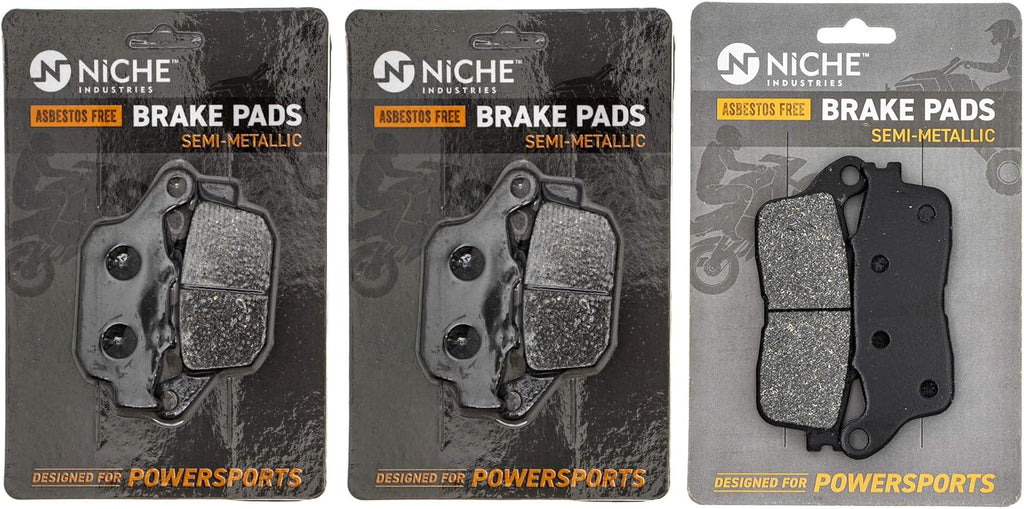 Brake Pad Set Semi-Metallic Pack of 2 Z654