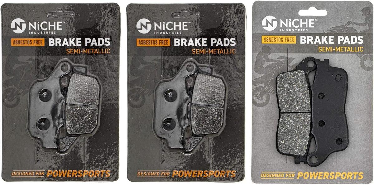 Brake Pad Set Semi-Metallic Pack of 2 Z654