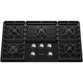 Black Gas Cooktop 5 Hobs U652