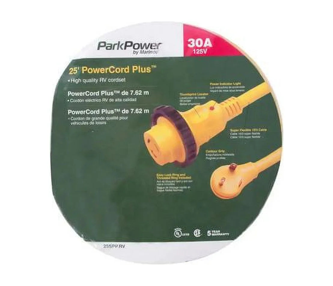 25' RV 30 Amp Locking Power Cord Q480