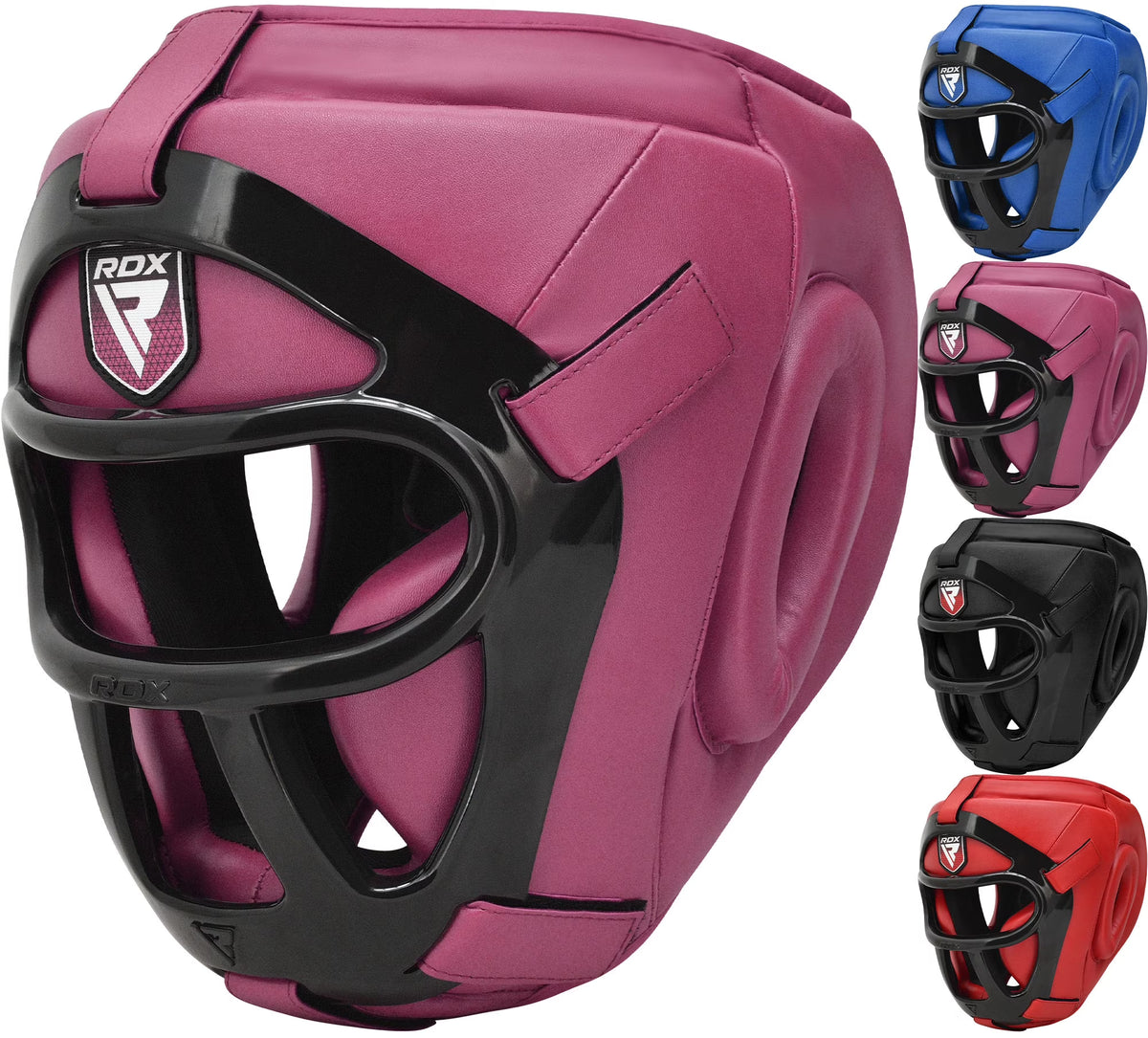 Headgear with Removable Face Grill for Boxing, MMA Training F52474