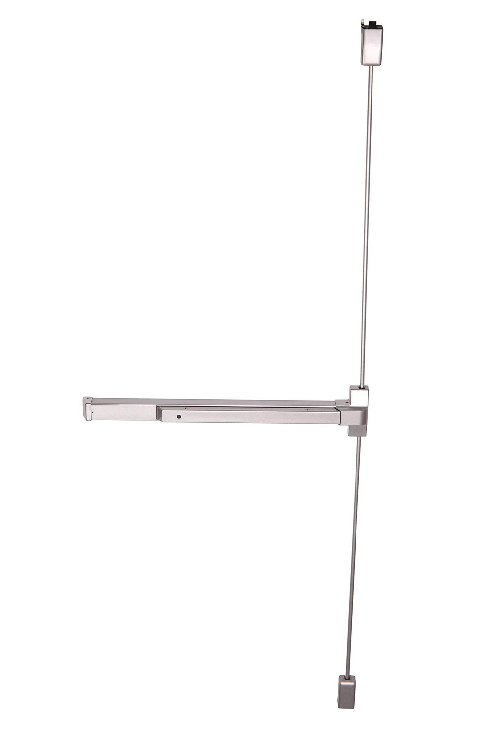 Vertical Rod Exit Device Grade 2 Aluminum Finish J1874