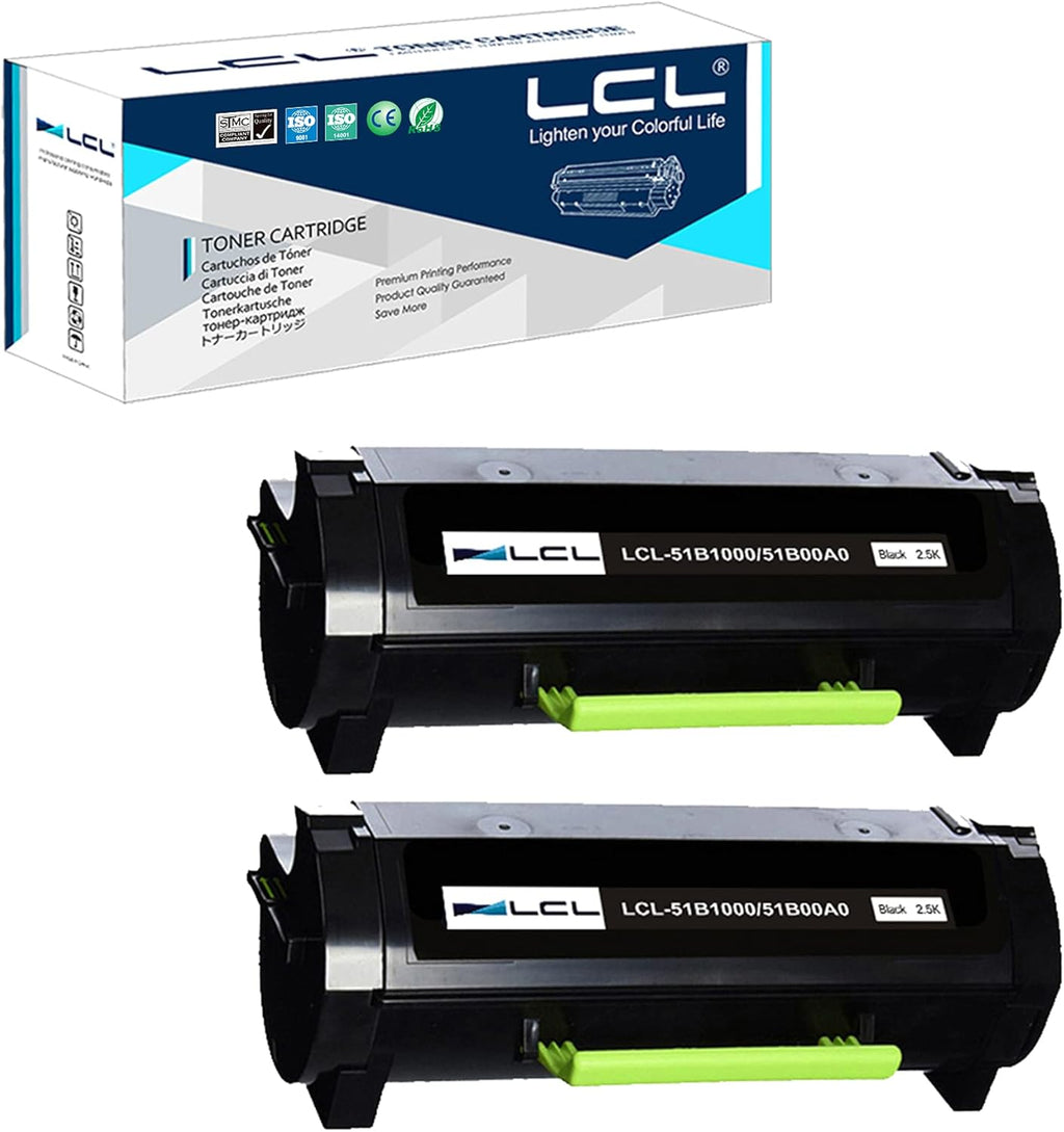 2-Pack Black Compatible Toner Cartridge C168158