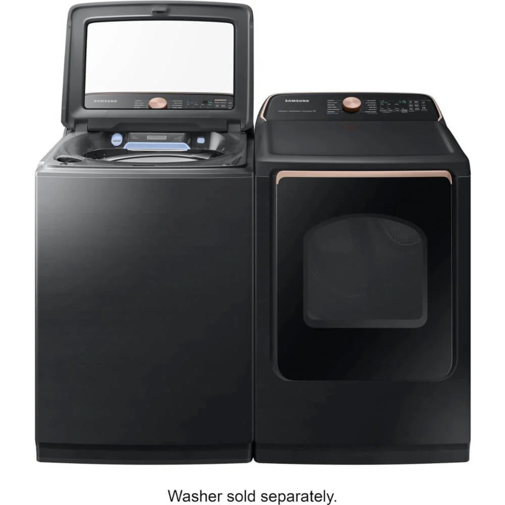 7.4 Cu. Ft. Brushed Black Front Load Gas Dryer O201697
