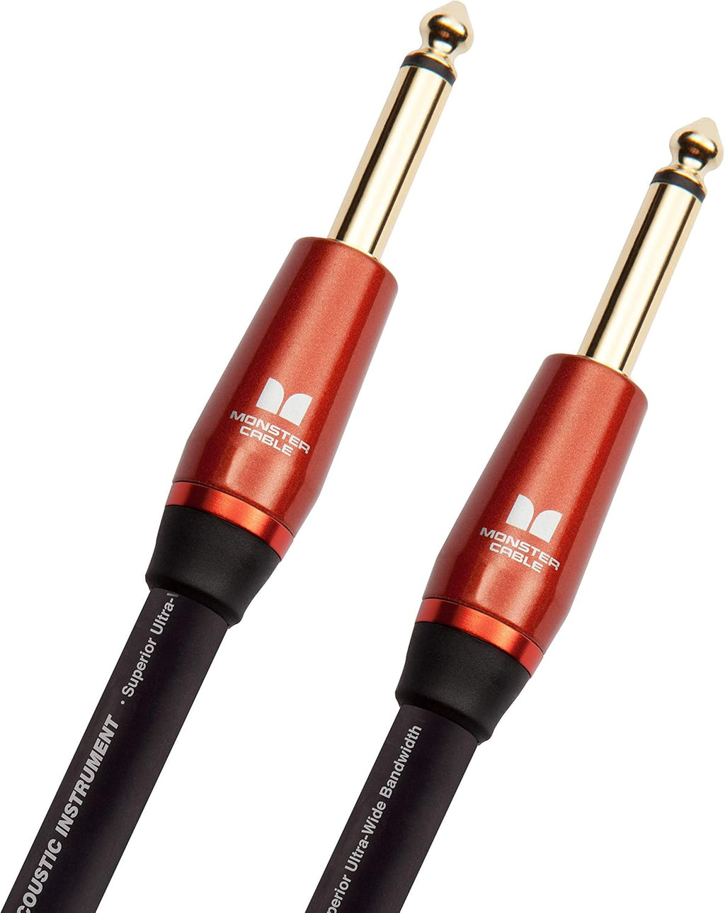 12 ft Right Angle to Straight Acoustic Instrument Cable Y75936