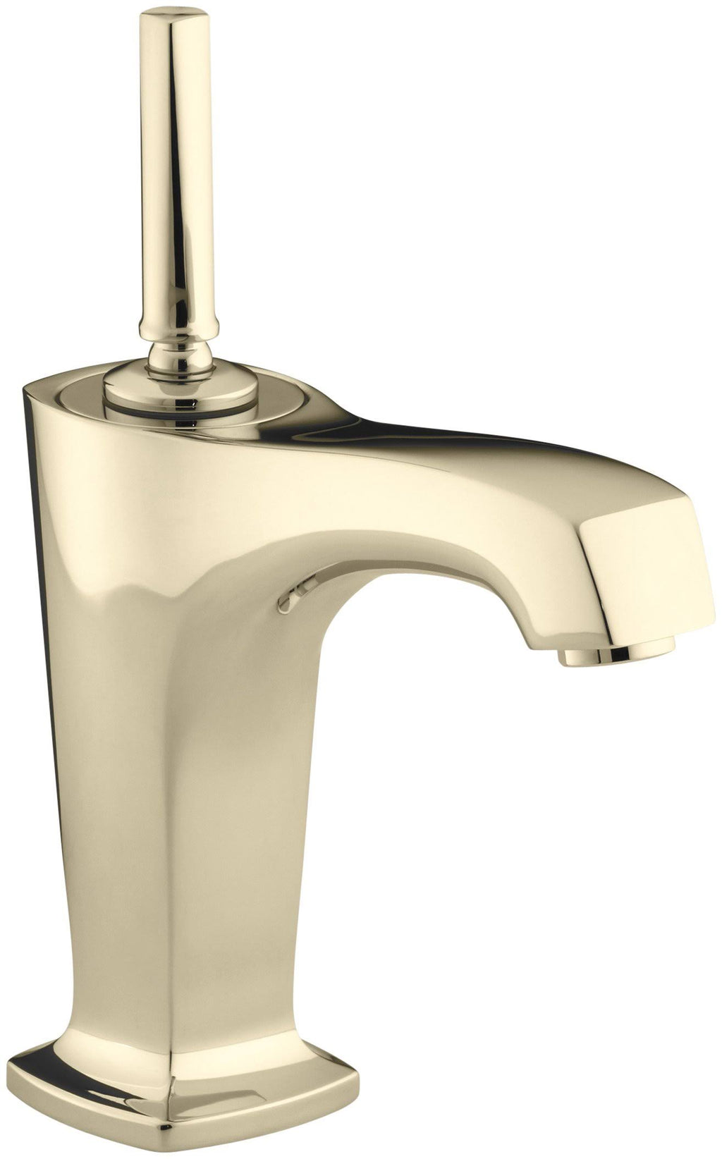 French Gold Single Hole Bathroom Faucet P51643