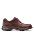 Mahogany Leather Lace-Up Shoes Z1073