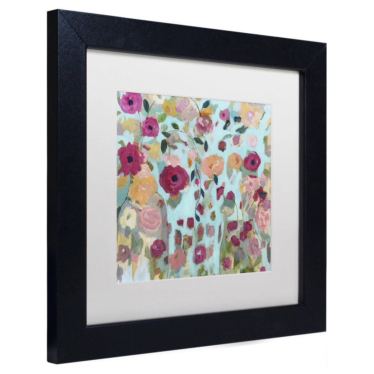 Black Matted Framed Art D82948