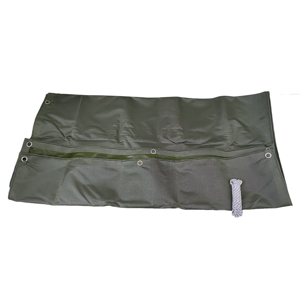 Canvas Tarp with Rustproof Grommets Multipurpose Tarpaulin Cover Q58445