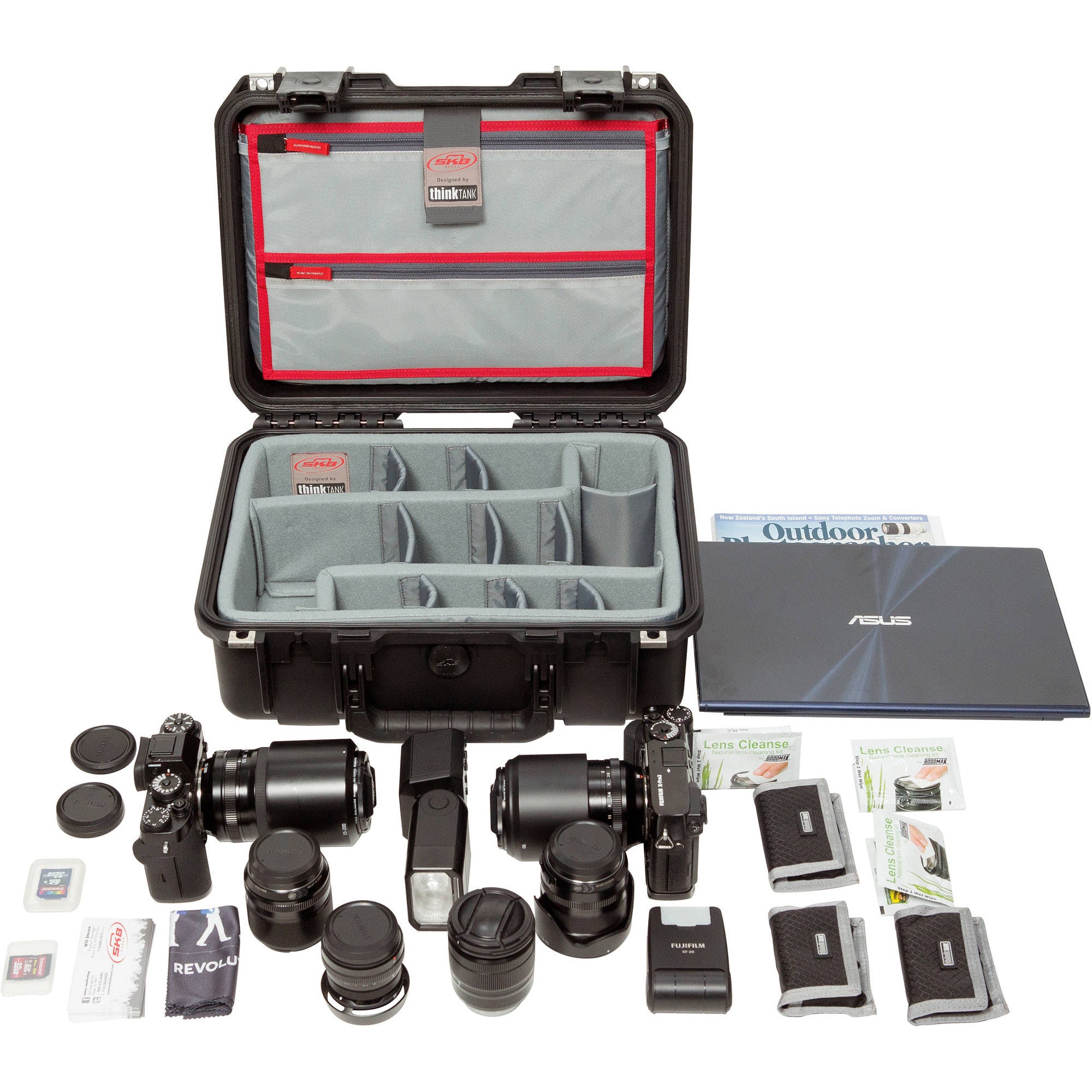 iSeries Case with Photo Dividers & Lid Organizer T800815