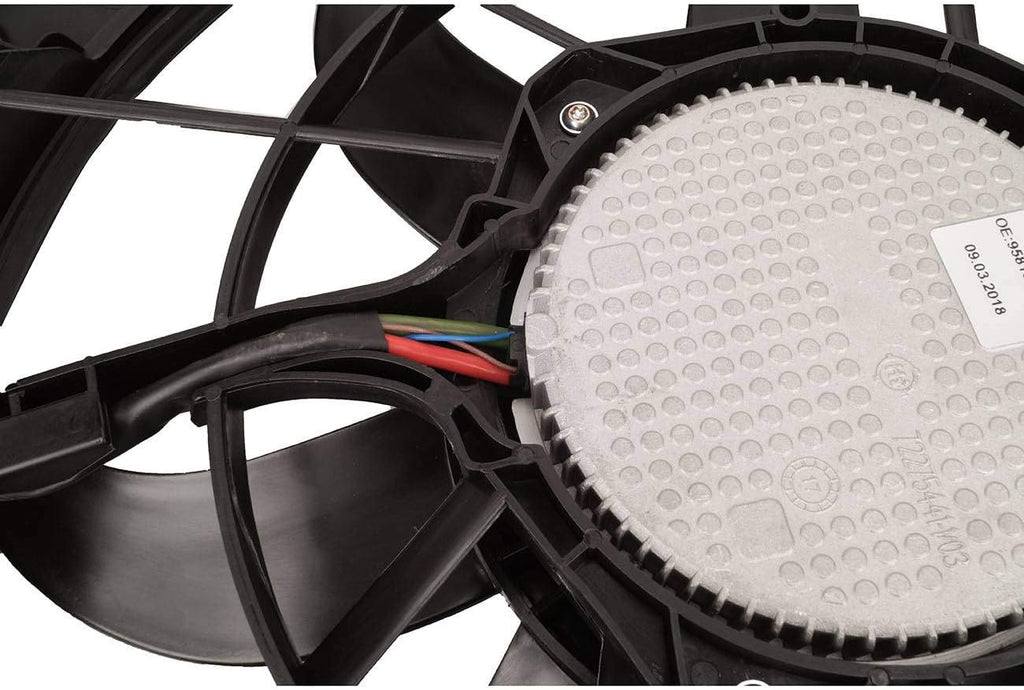 Radiator Cooling Fan Motor Assembly for Porsche Cayenne 11-15 A263