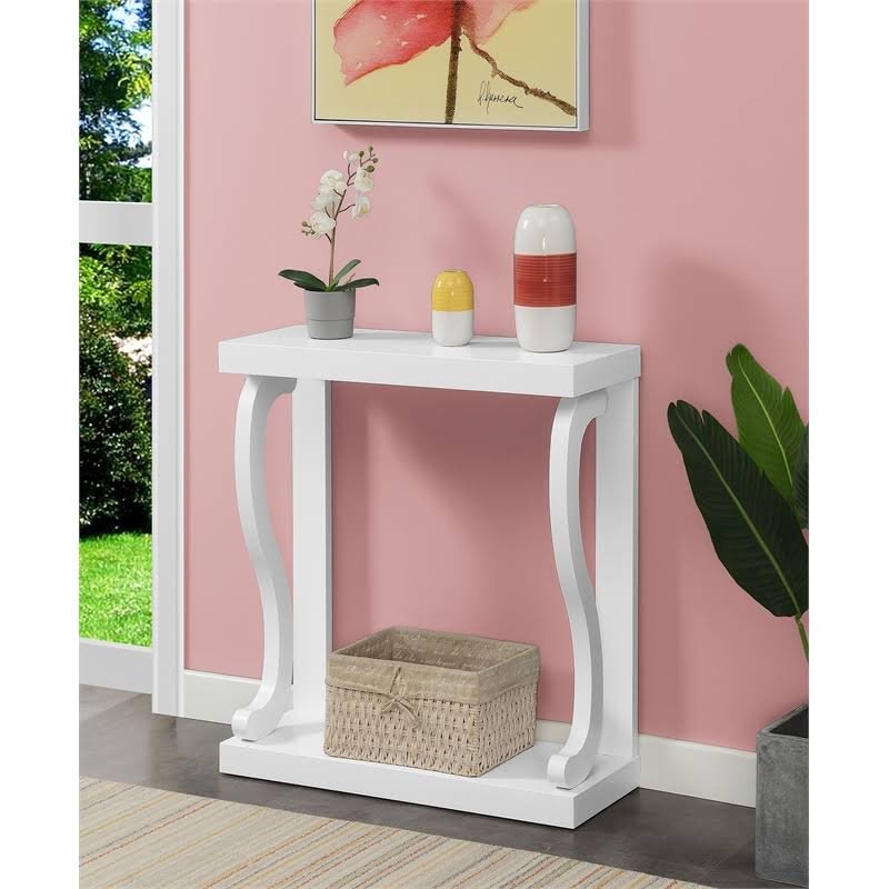 White Console Table A5160