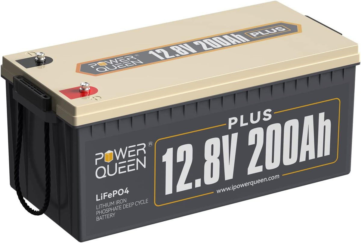 12V 200Ah LiFePO4 Deep Cycle Lithium Battery with 200A BMS H758676