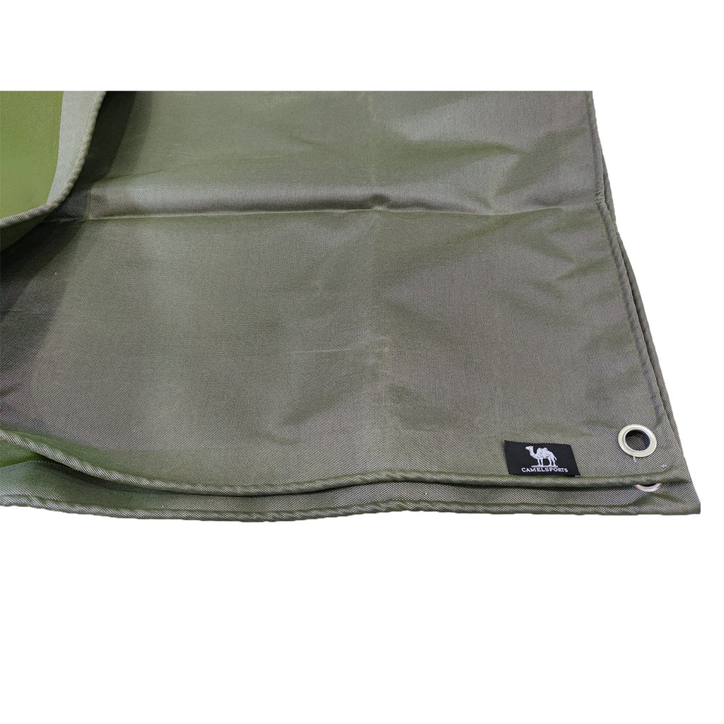 Canvas Tarp with Rustproof Grommets Multipurpose Tarpaulin Cover Q58445
