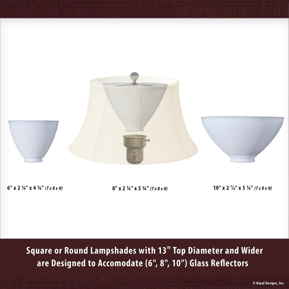 Antique Gold Lamp Shade, 11 x 20 x 14 R4841