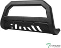 Textured Black Bull Bar Guard with Skid Plate L953535