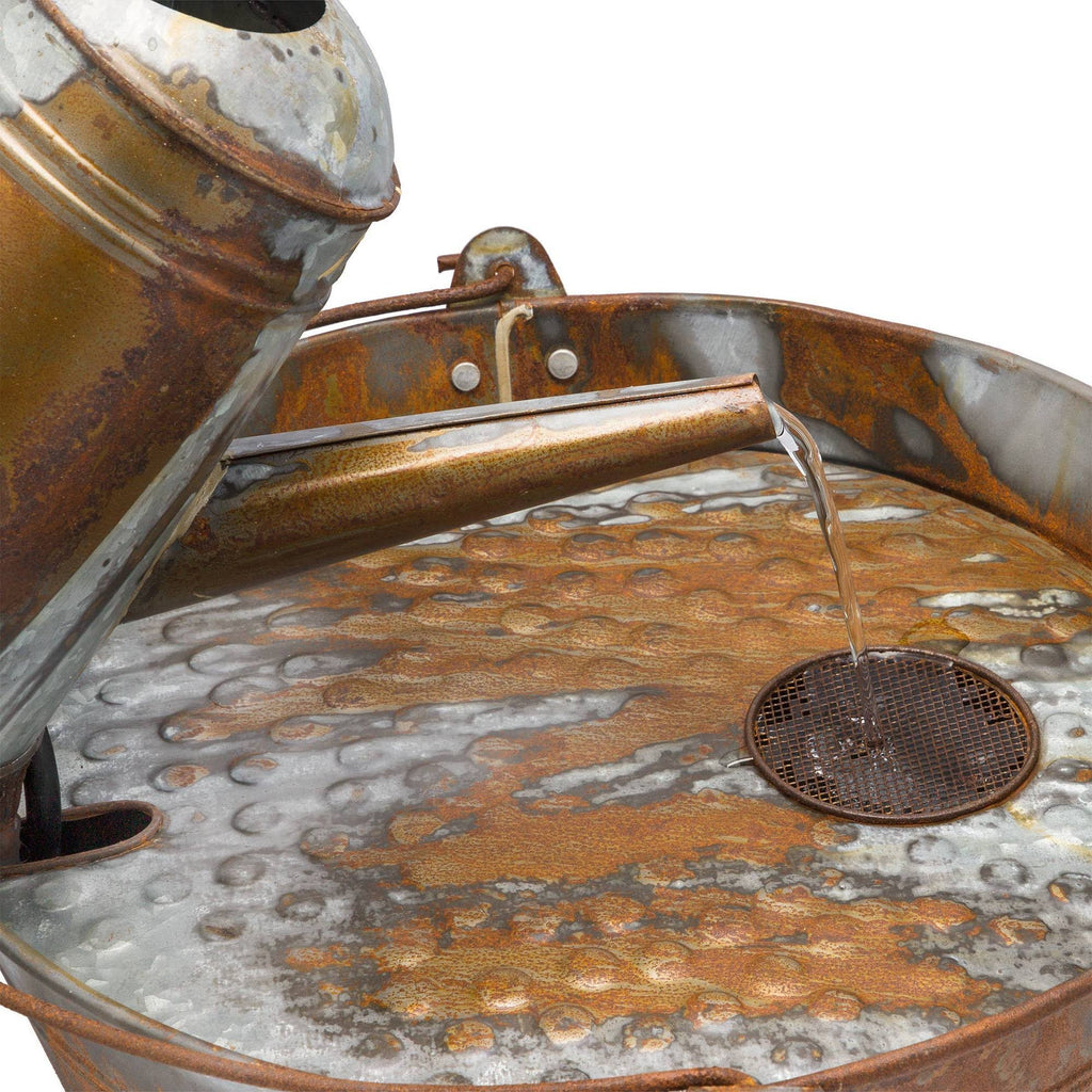 Rustic Metal Watering Can C643554