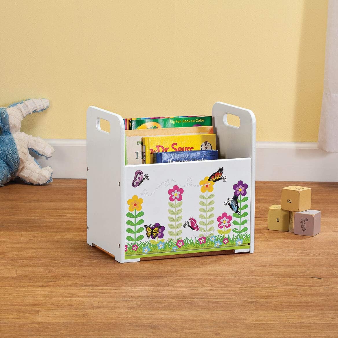 Wooden Book Storage Bin, Pack of 2 B379749