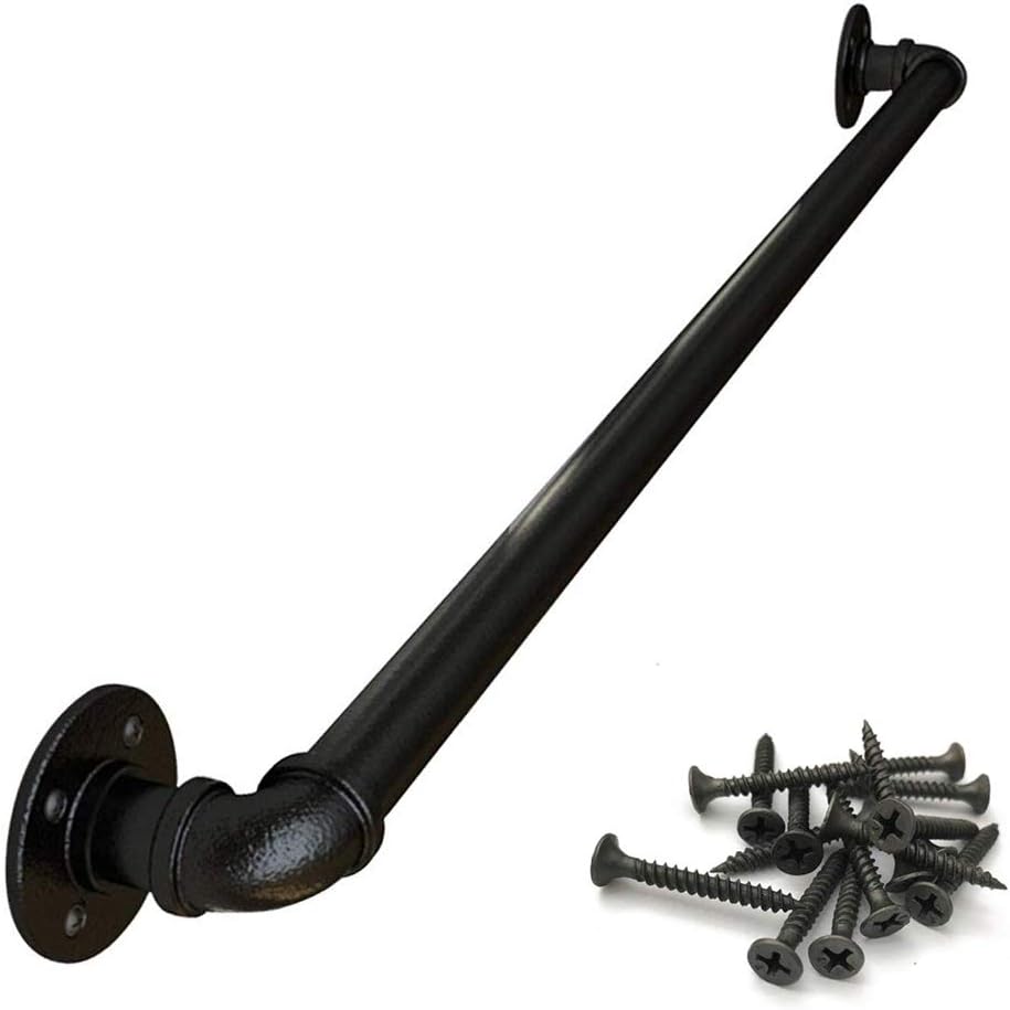 Wrought Iron Banister Rail Handrail for Stairs C192