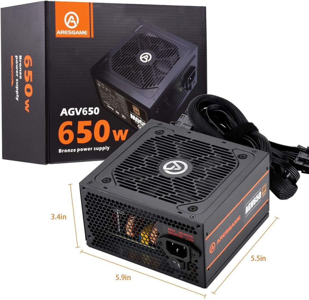650W 80+ Bronze Certified Power Supply Pack of 2 B146628