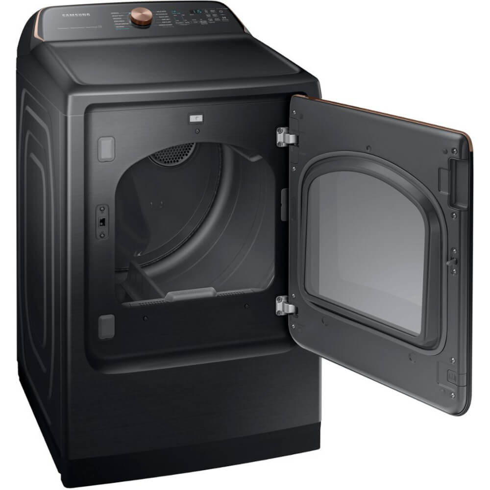 7.4 Cu. Ft. Brushed Black Front Load Gas Dryer O201697