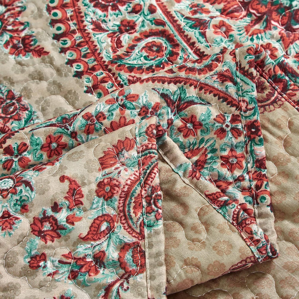 Cal King Medallion Bedspread Coverlet O7275