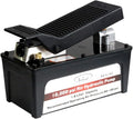Air Hydraulic Foot Pump 10,000 PSI Single Acting Black Q624