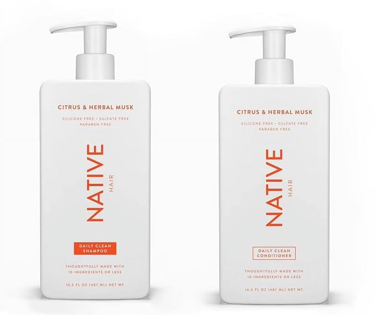 Citrus & Herbal Musk Shampoo and Conditioner Set O275