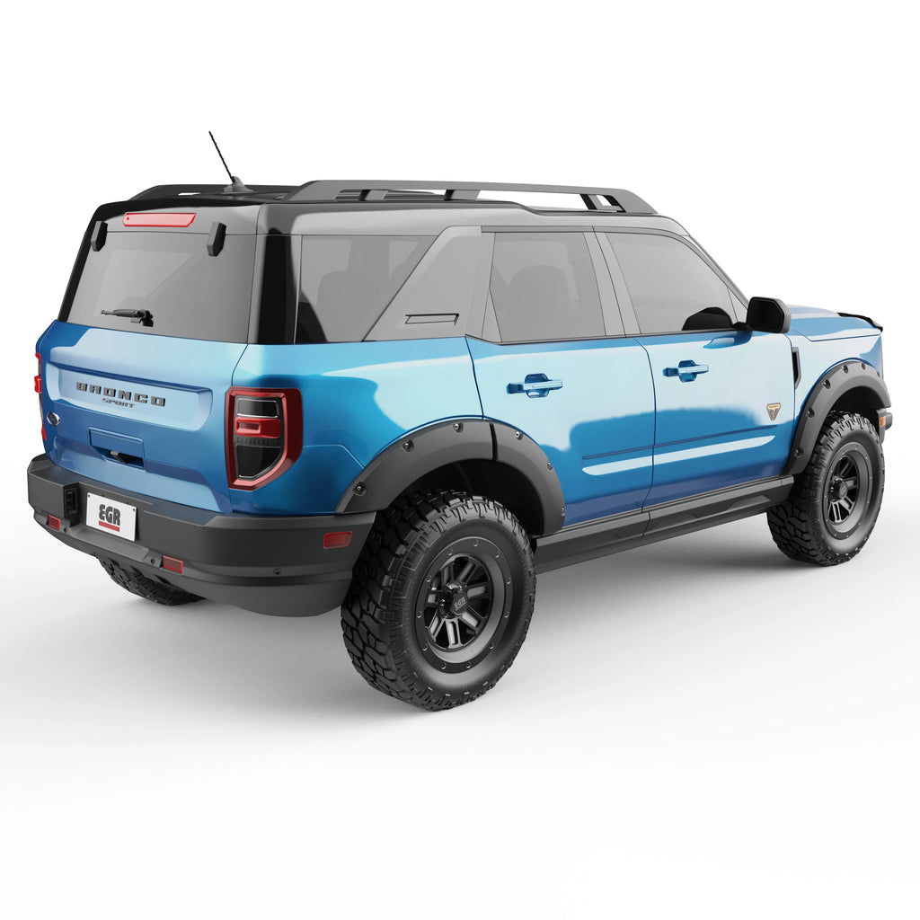 Set Of 4 Bolt-On Fender Flares for Ford Bronco Sport 4 Door O172