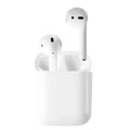 White Wireless Earbuds with Charging Case V365