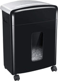 12-Sheet Micro Cut Paper Shredder with Pullout Basket, Black R234