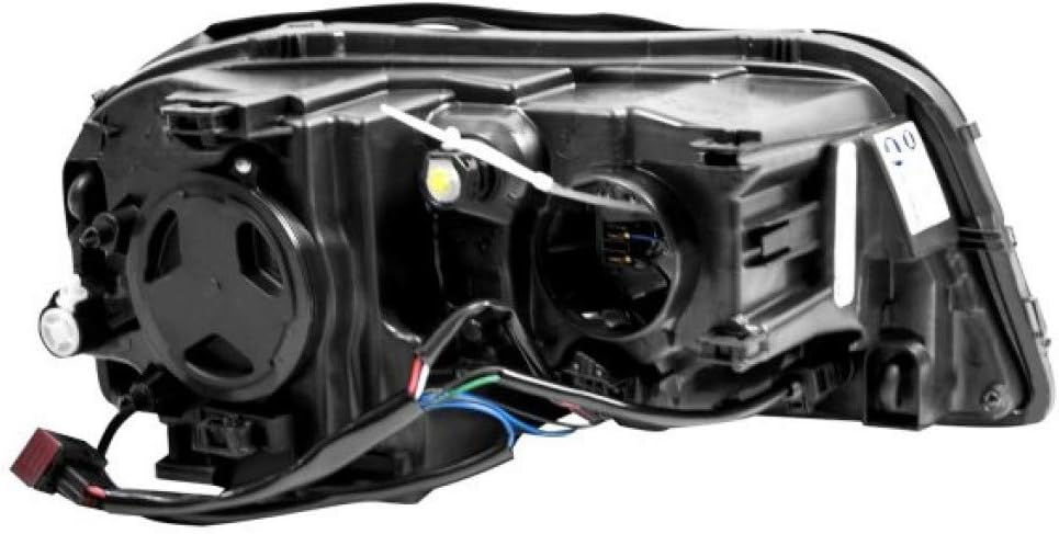 Headlight Assembly Driver and Passenger Side Halogen with Bulbs V451195