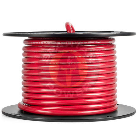2/0 AWG 25 ft Red Battery Cable with Reel C37728
