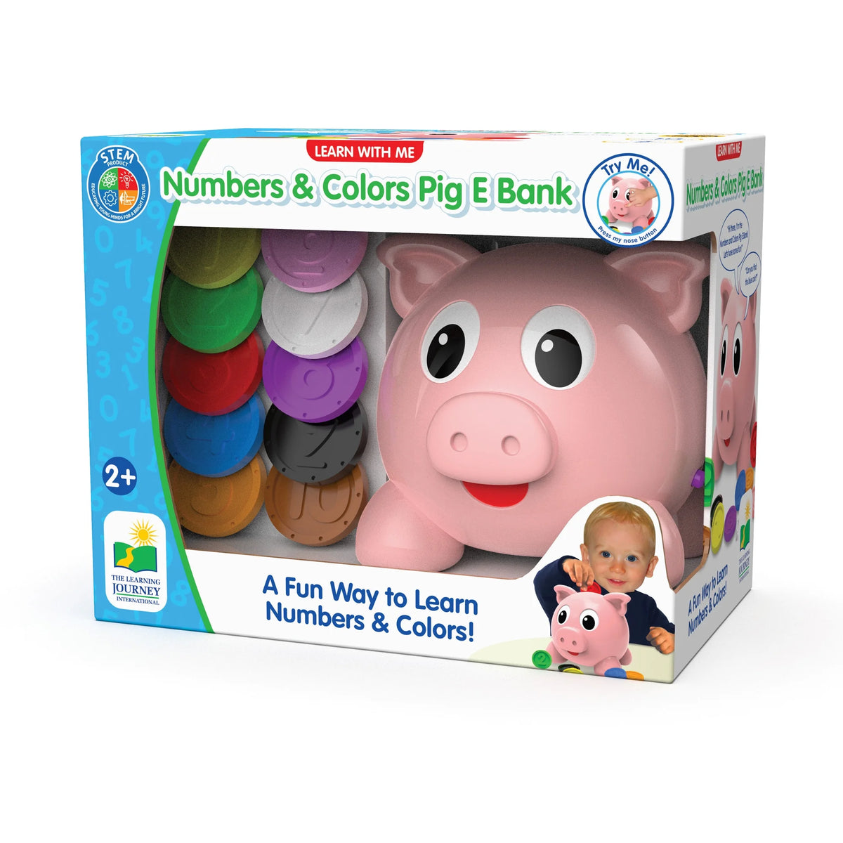 Numbers and Colors Pig E Bank J976