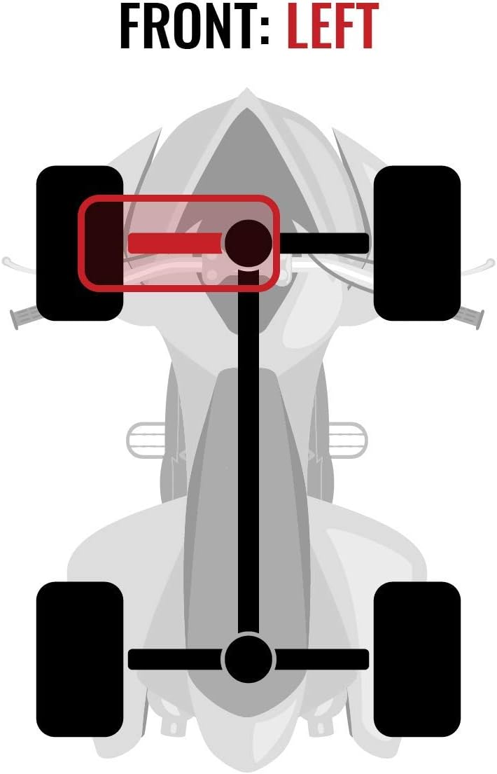 Front Left Axles Pack of 2 N815