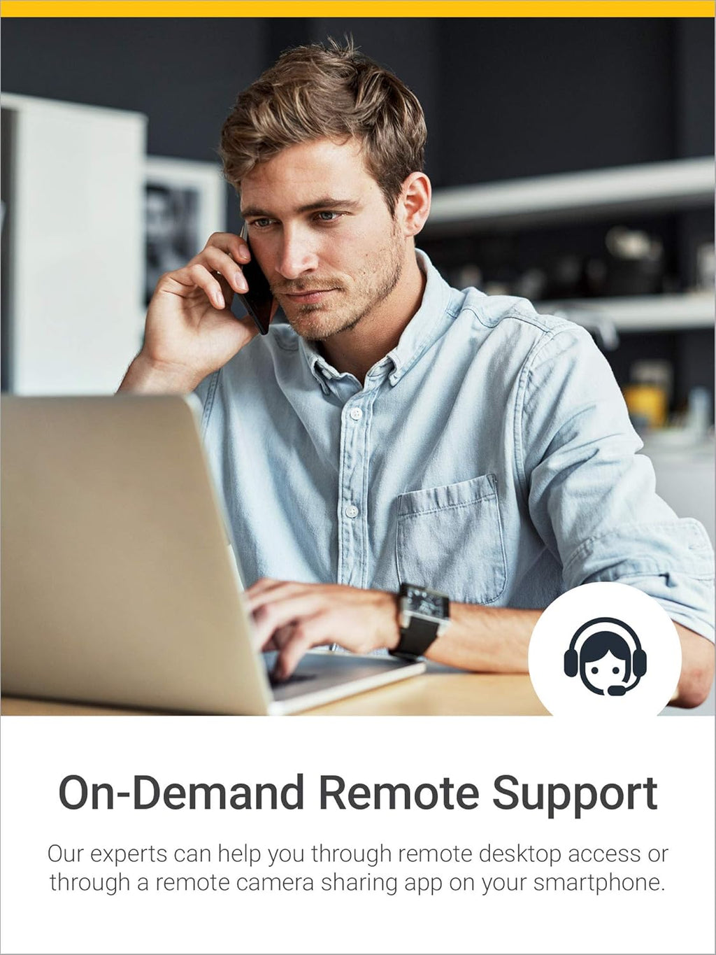 Ultimate Help Desk Single Use, 1 Device, Pack of 2 Q772