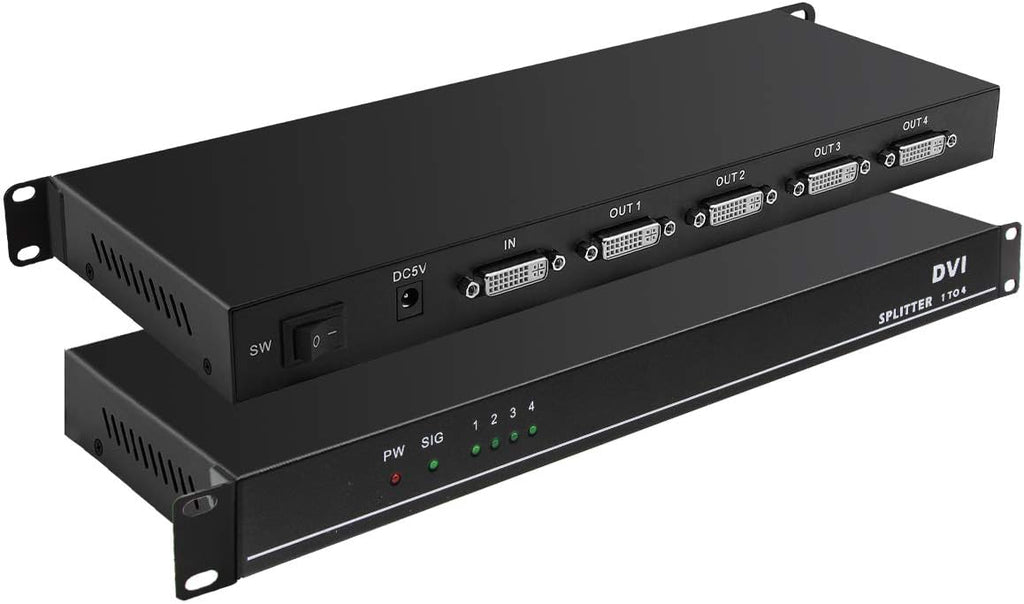 DVI Splitter 1 in 4 Out D1120