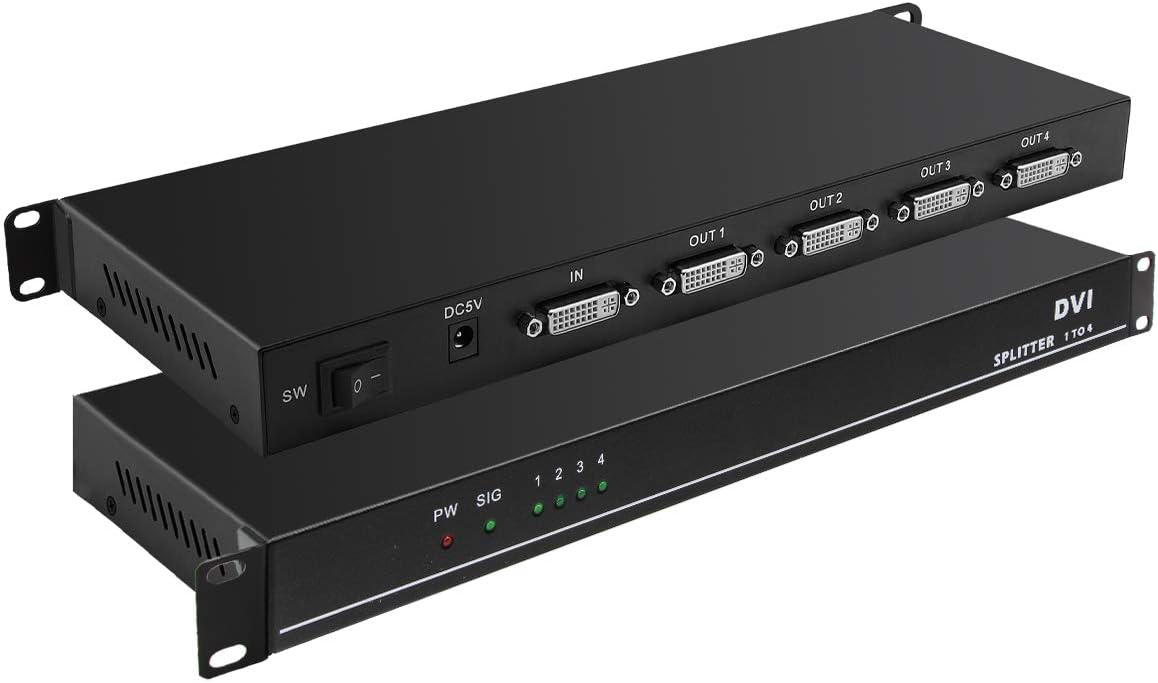 DVI Splitter 1 in 4 Out D1120