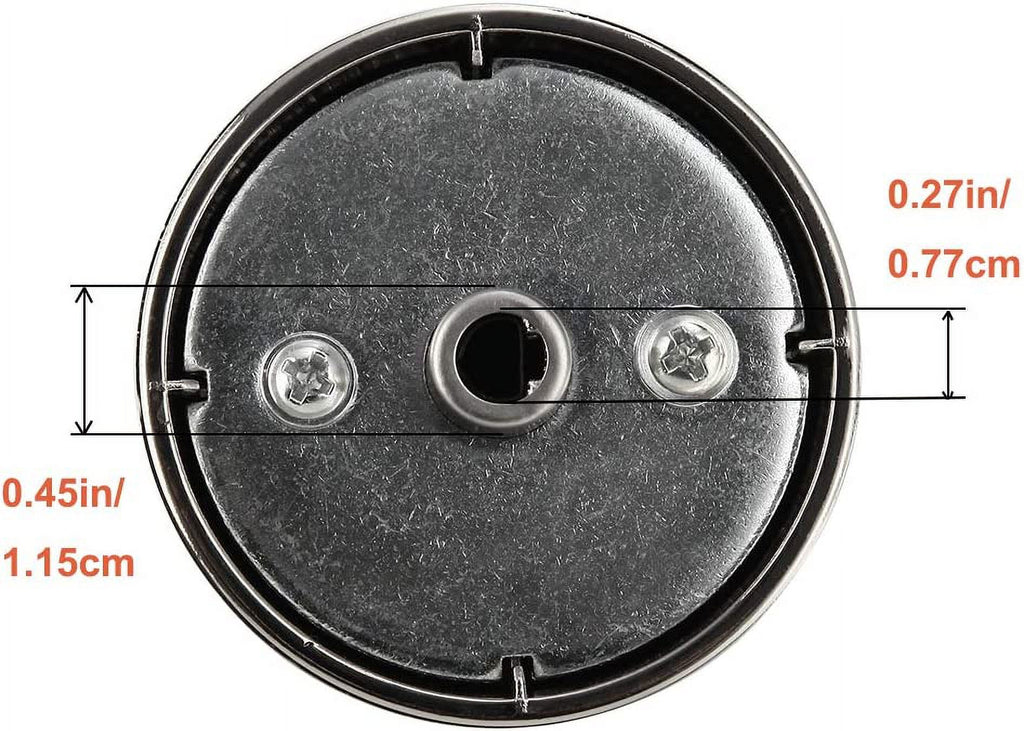 Stainless Steel Range Oven Control Dial Knob (5pcs) X2125