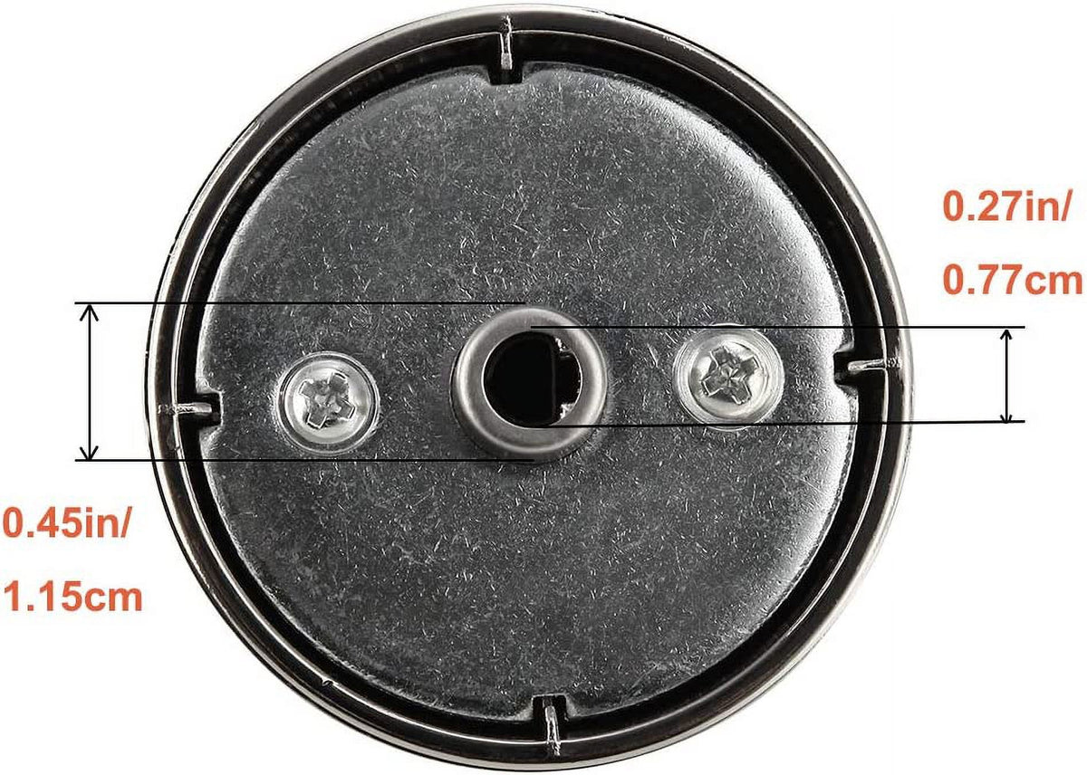 Stainless Steel Range Oven Control Dial Knob (5pcs) X2125