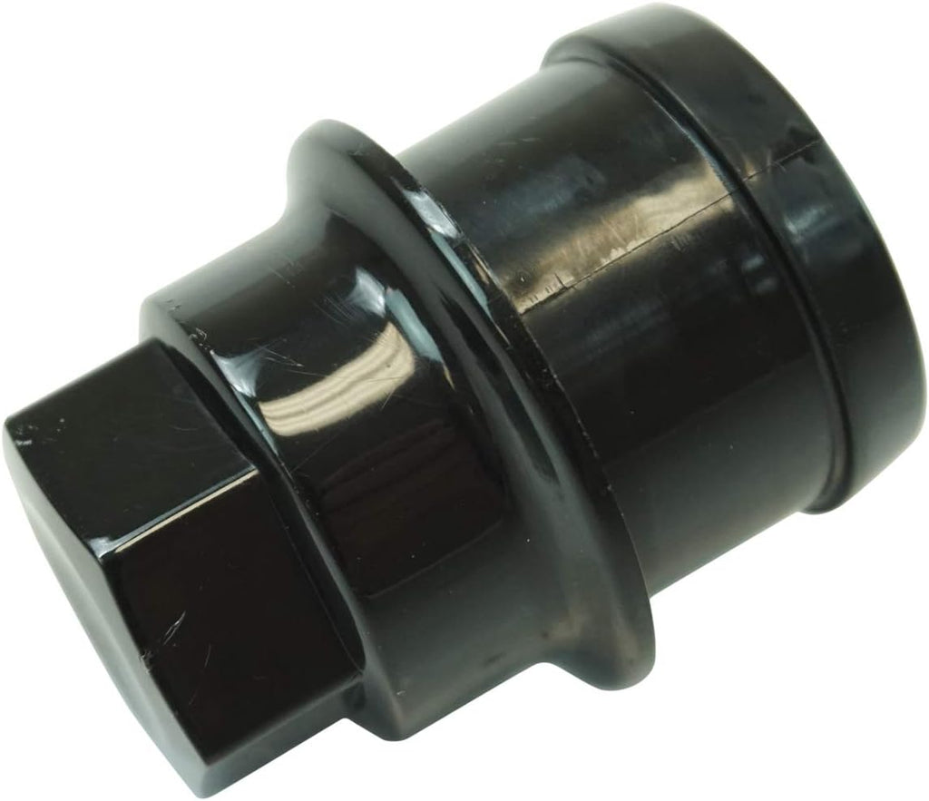 Black Plastic Wheel Lug Nut Cap Set of 32 G745