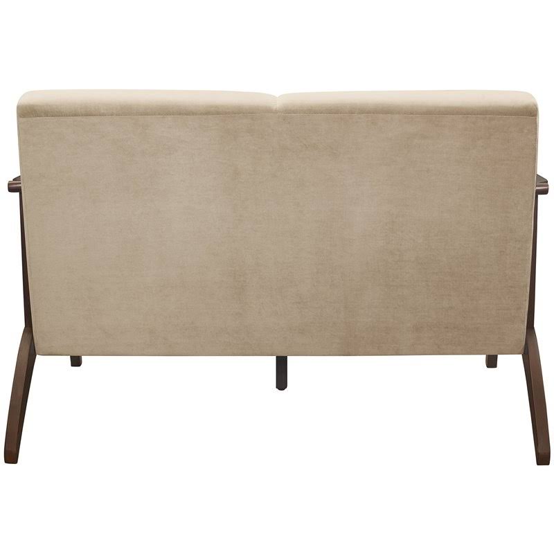 Light Brown Loveseat O5617