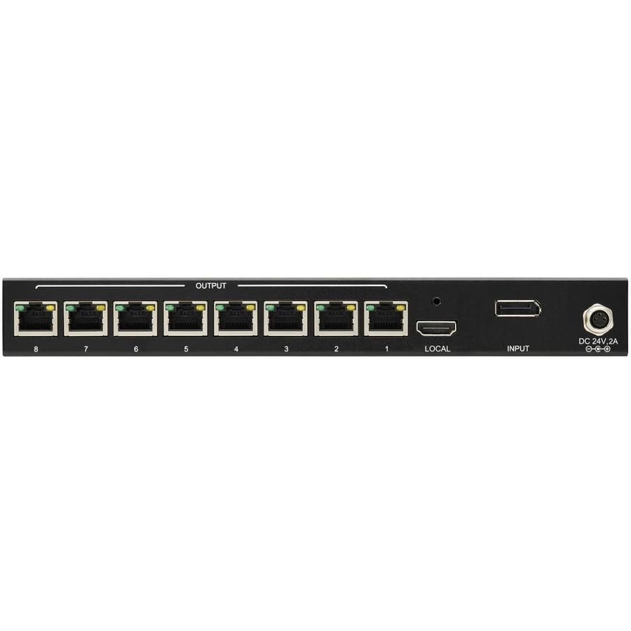DisplayPort to HDMI over Cat6 Splitter/Extender, 8-Port Transmitter N3315