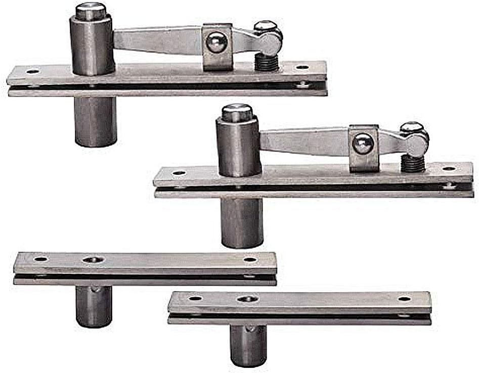 Door Pivot Hinge Heavy Duty Hidden Bookcase Hinges 360 Degree Shaft Stainless Steel Hardware 2PCS U993115
