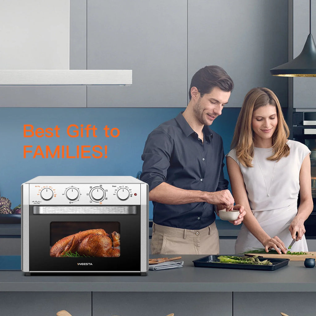 7-In-1 Air Fryer Toaster Convection Oven Combo 24 Quart J812228