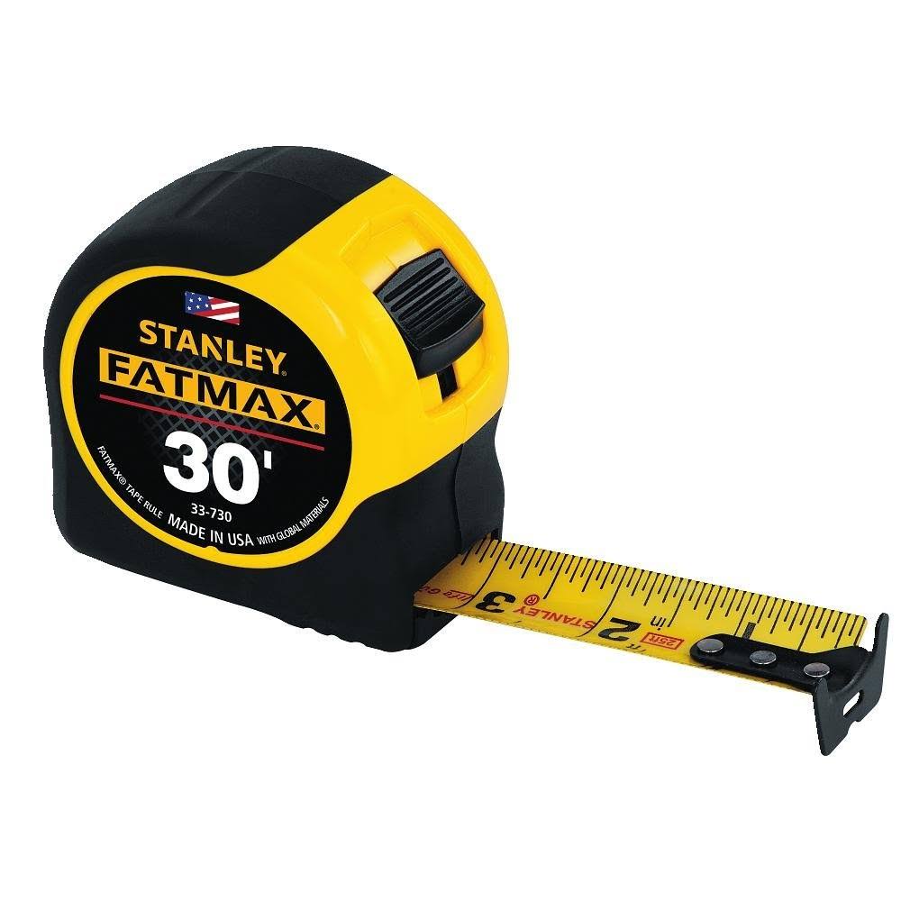 Stanley 33-730 30-Foot-by-1-1/4-Inch FatMax Measuring Tape → FatMax Measuring Tape G156