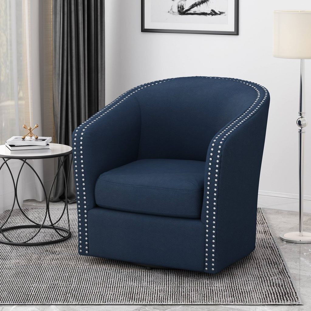 Green Fabric Swivel Chair G137845