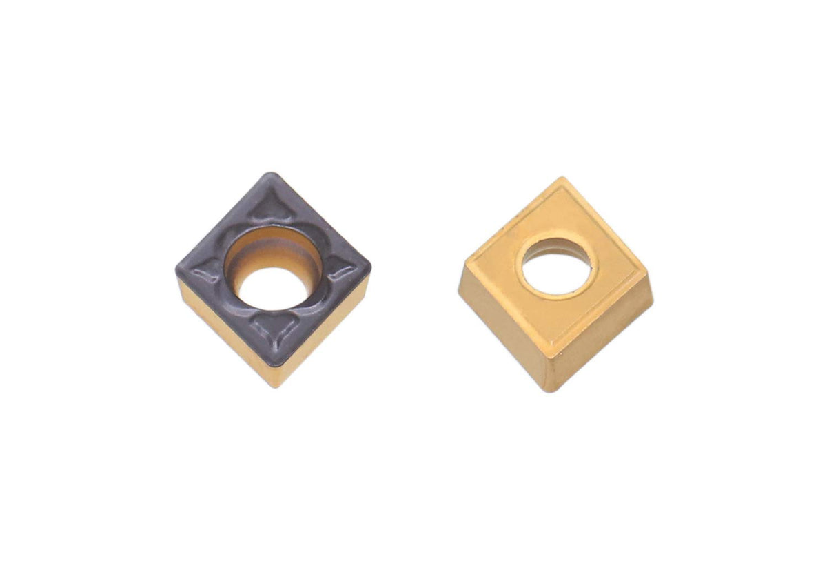2 Pc of Each Kind of Carbide Inserts, CVD Coated and Tin Coated, Total 10 Pieces P937